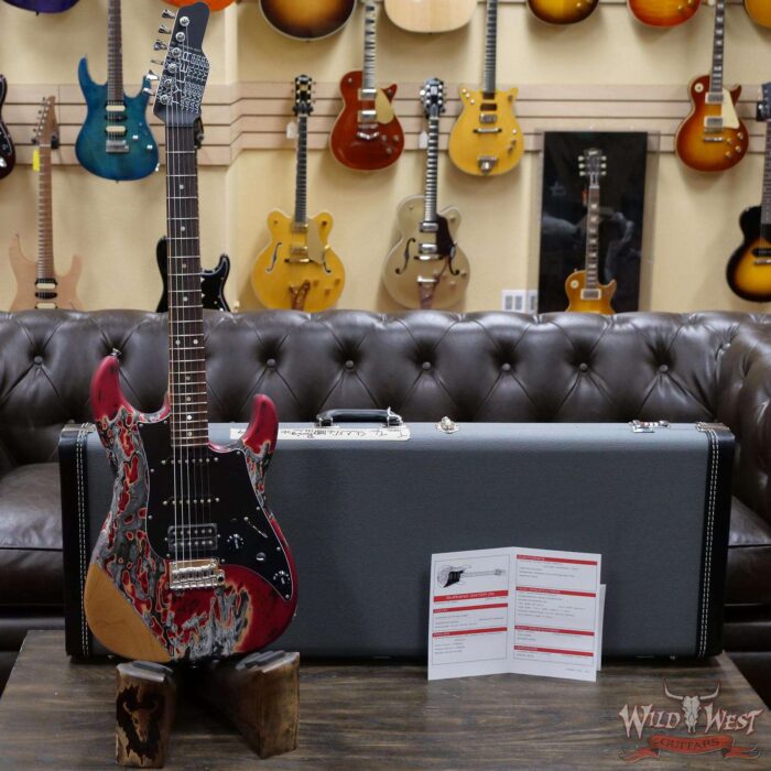 James Tyler USA Studio Elite Burning Water 2K with Arm Contour Rosewood Fingerboard Midboost Preamp - Image 6