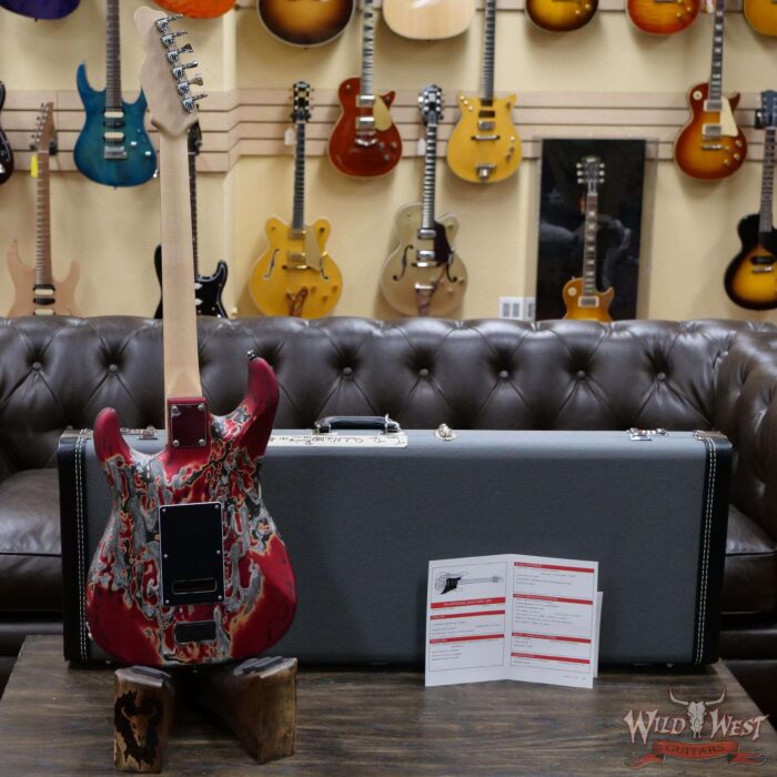 James Tyler USA Studio Elite Burning Water 2K with Arm Contour Rosewood Fingerboard Midboost Preamp - Image 9