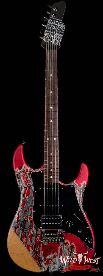 James Tyler USA Studio Elite Burning Water 2K with Arm Contour Rosewood Fingerboard Midboost Preamp