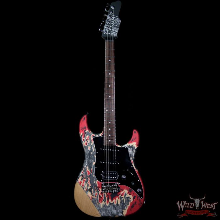 James Tyler USA Studio Elite HD Indian Rosewood Fingerboard Burning Water 2K - Image 4