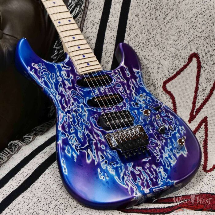 James Tyler USA Studio Elite HSS Floyd Rose Rear Rout Maple Fingerboard Tuckerberry Shmear 7.95 LBS - Image 8