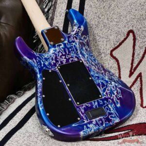 James Tyler USA Studio Elite HSS Floyd Rose Rear Rout Maple Fingerboard Tuckerberry Shmear 7.95 LBS - Image 11
