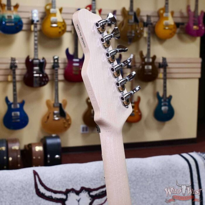 James Tyler USA Studio Elite HSS Floyd Rose Rear Rout Maple Fingerboard Tuckerberry Shmear 7.95 LBS - Image 10