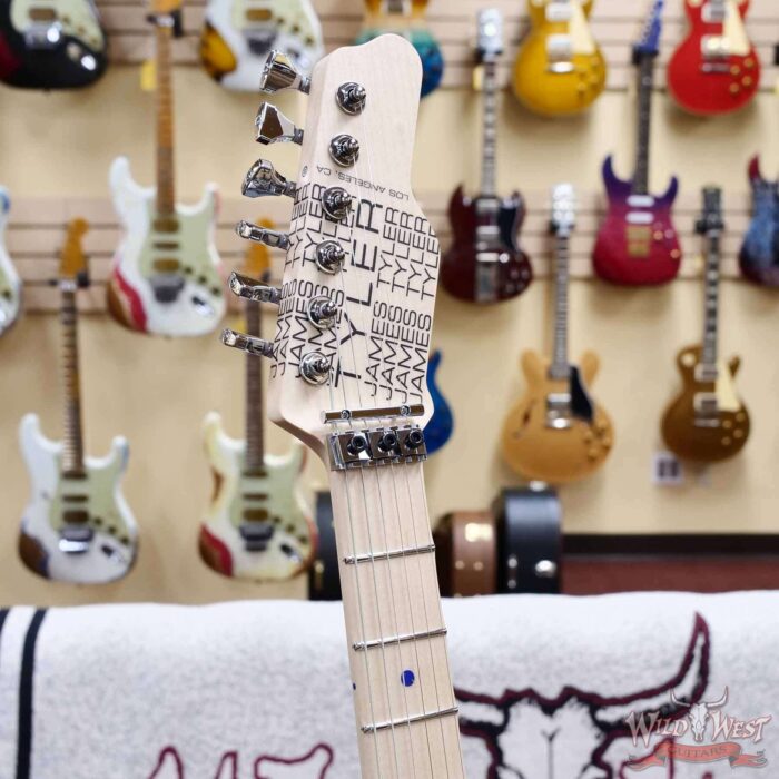 James Tyler USA Studio Elite HSS Floyd Rose Rear Rout Maple Fingerboard Tuckerberry Shmear 7.95 LBS - Image 7