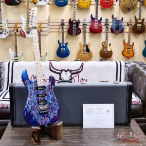 James Tyler USA Studio Elite HSS Floyd Rose Rear Rout Maple Fingerboard Tuckerberry Shmear 7.95 LBS - Image 6
