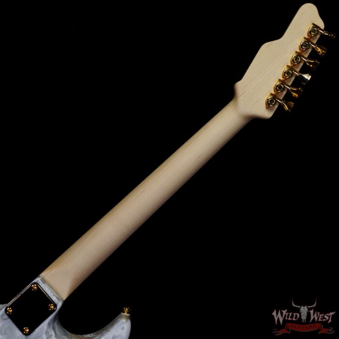 James Tyler USA Studio Elite HD Rosewood Fingerboard Midboost Preamp Humbucker Split White Shmear - Image 5