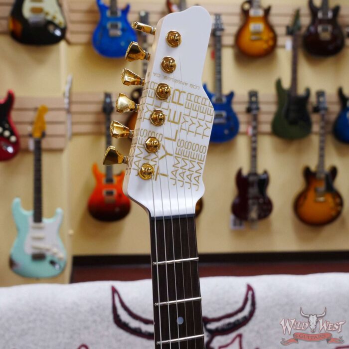 James Tyler USA Studio Elite HD Rosewood Fingerboard Midboost Preamp Humbucker Split White Shmear - Image 7