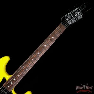 James Tyler USA L.A. Studio Classic Swamp Ash Hollow Body Rosewood Fingerboard Midboost Preamp Fly Yellow - Image 4