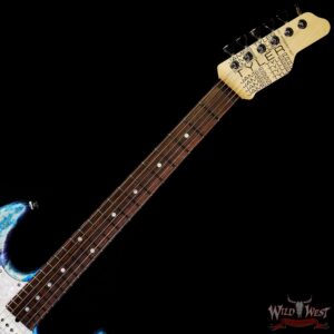 James Tyler USA Studio Elite HD HSS Midboost Preamp Neck+Bridge On Button Arctic Mint Shmear - Image 4