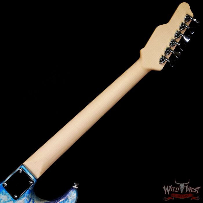 James Tyler USA Studio Elite HD HSS Midboost Preamp Neck+Bridge On Button Arctic Mint Shmear - Image 5