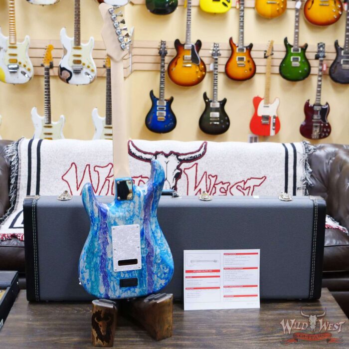 James Tyler USA Studio Elite HD HSS Midboost Preamp Neck+Bridge On Button Arctic Mint Shmear - Image 10