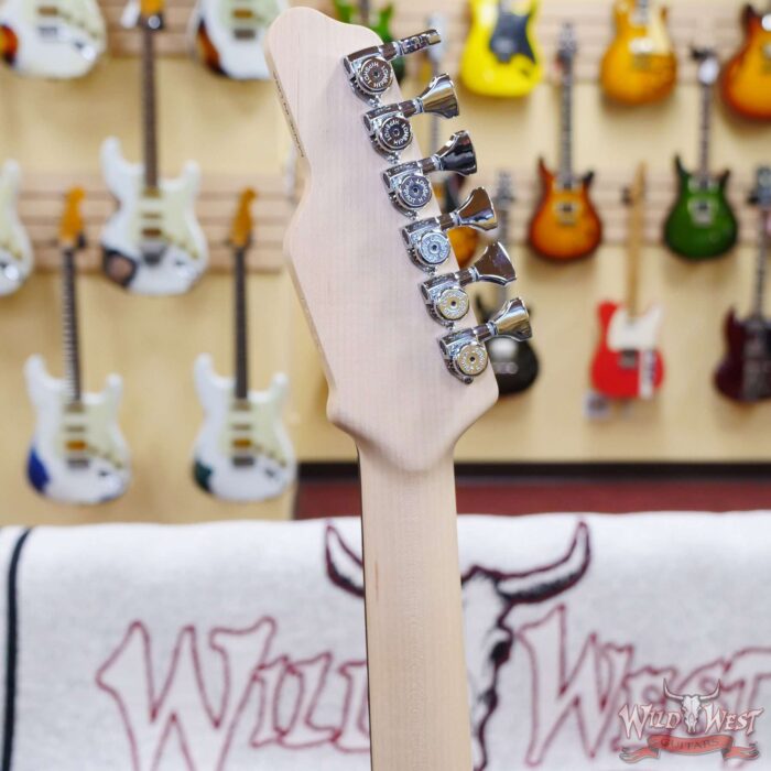 James Tyler USA Studio Elite HD HSS Midboost Preamp Neck+Bridge On Button Arctic Mint Shmear - Image 11