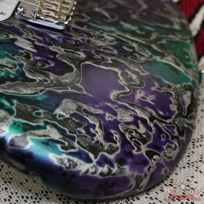 James Tyler USA Studio Elite HD HSS Midboost Preamp Neck+Bridge On Button Alien Guano - Image 9