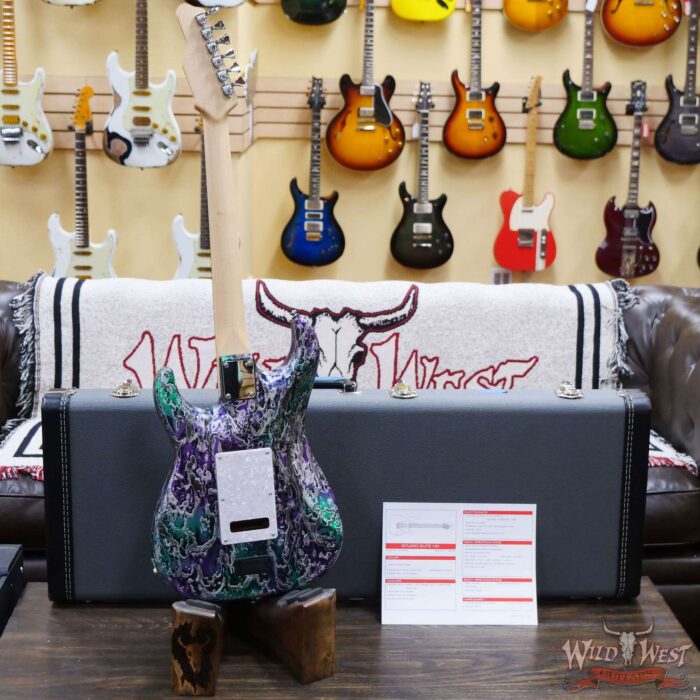 James Tyler USA Studio Elite HD HSS Midboost Preamp Neck+Bridge On Button Alien Guano - Image 10