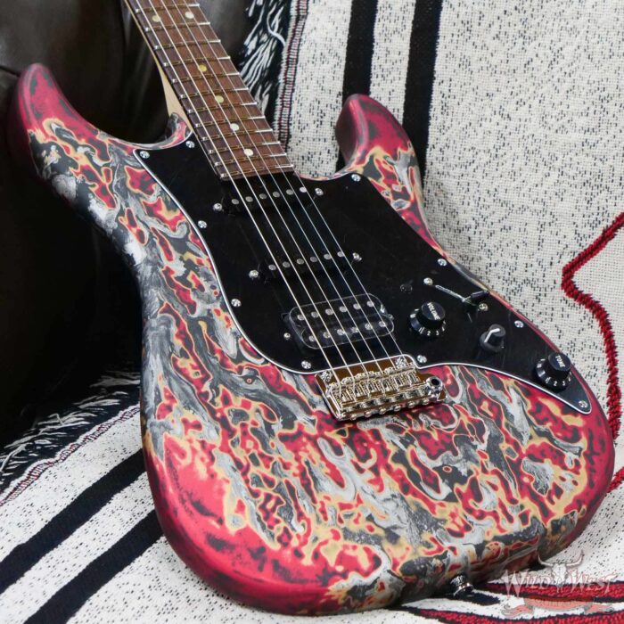 James Tyler USA Studio Elite HD HSS Rosewood Fingerboard Burning Water 2K - Image 8