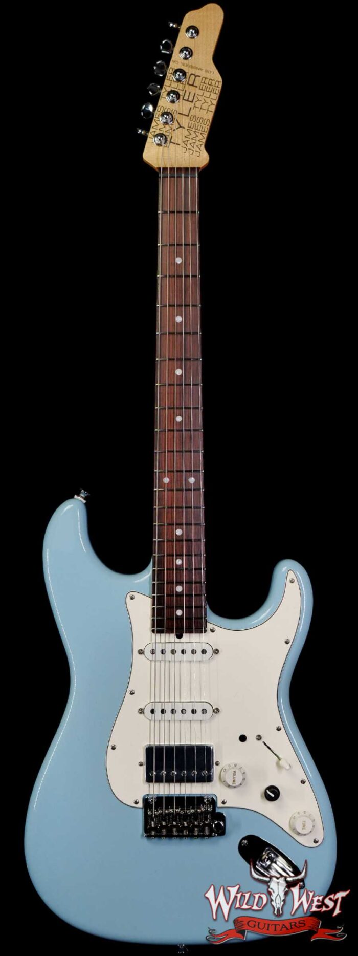 James Tyler USA L.A. Studio Classic HSS Midboost Preamp Rosewood Fingerboard with Stainless Steel Fret Sonic Blue - Image 1