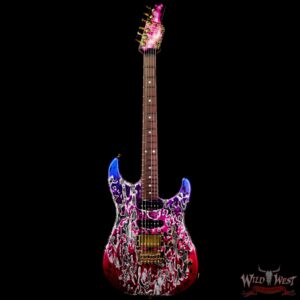 James Tyler USA Studio Elite HD HSS Midboost Preamp Rear Rour Faux Matching Headstock Gold Hardware Jimburst Shmear - Image 3