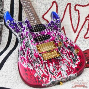 James Tyler USA Studio Elite HD HSS Midboost Preamp Rear Rour Faux Matching Headstock Gold Hardware Jimburst Shmear - Image 8