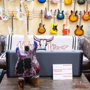 James Tyler USA Studio Elite HD HSS Midboost Preamp Rear Rour Faux Matching Headstock Gold Hardware Jimburst Shmear - Image 9