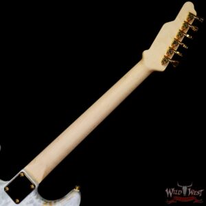James Tyler USA L.A. Studio Classic HSS Midboost Preamp Rosewood Fingerboard White Shmear Gold Hardware - Image 5
