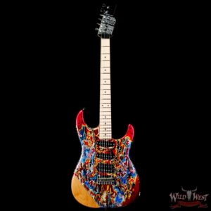 James Tyler USA Studio Elite HD HSS Midboost Preamp Burning Water with Arm Contour - Image 3