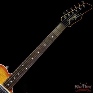 James Tyler USA Mongoose Special Quilt Maple Top Brazilian Rosewood Fingerboard Honey Burst 6.85 LBS - Image 4