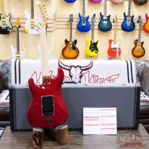 James Tyler USA L.A. Studio Classic HSS Midboost Preamp Ebony Fingerboard Quilted Maple Top Cherry Sunburst - Image 9