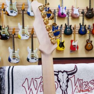 James Tyler USA L.A. Studio Classic HSS Midboost Preamp Ebony Fingerboard Quilted Maple Top Cherry Sunburst - Image 10