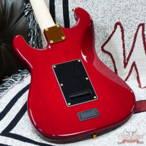 James Tyler USA L.A. Studio Classic HSS Midboost Preamp Ebony Fingerboard Quilted Maple Top Cherry Sunburst - Image 11