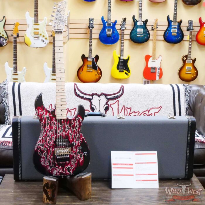 James Tyler USA Studio Elite “1978” Floyd Rose Maple Neck Maple Fingerboard Crazy Water 7.00 LBS - Image 6