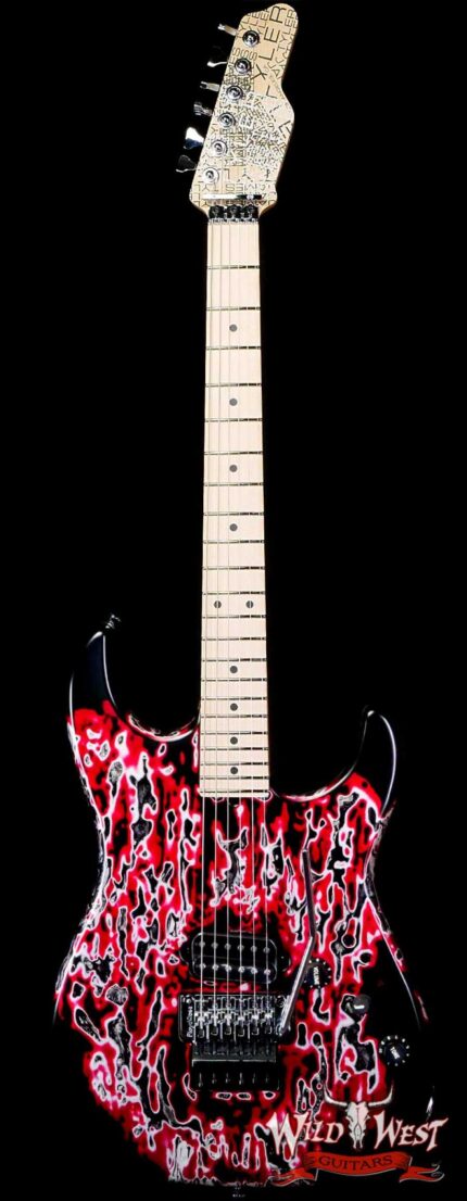 James Tyler USA Studio Elite “1978” Floyd Rose Maple Neck Maple Fingerboard Crazy Water 7.00 LBS