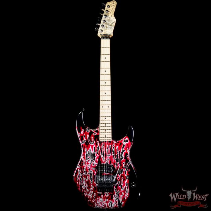 James Tyler USA Studio Elite “1978” Floyd Rose Maple Neck Maple Fingerboard Crazy Water 7.25 LBS - Image 3