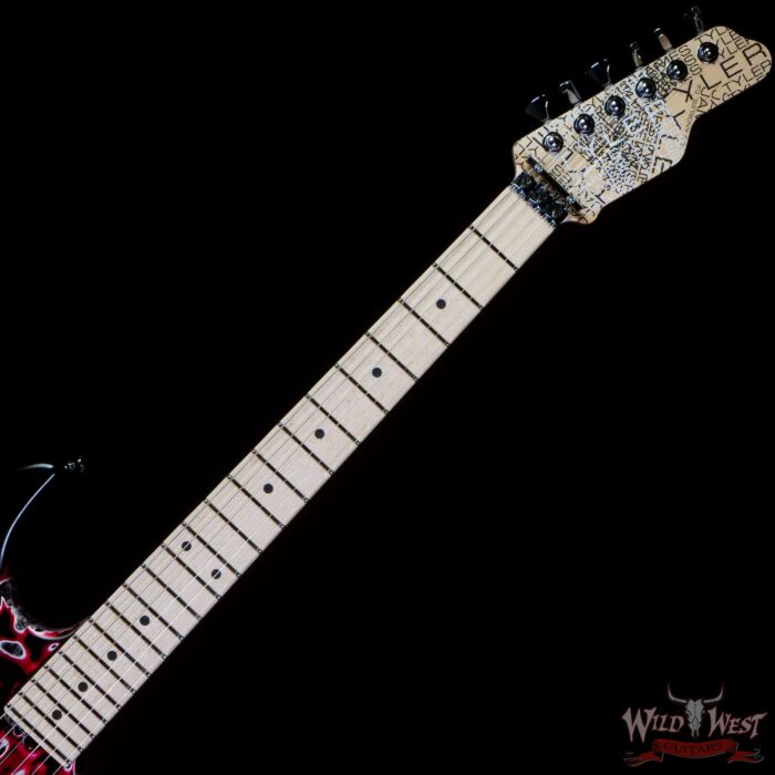 James Tyler USA Studio Elite “1978” Floyd Rose Maple Neck Maple Fingerboard Crazy Water 7.25 LBS - Image 4