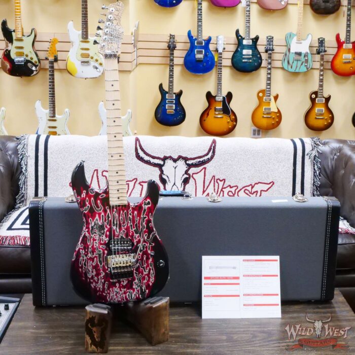 James Tyler USA Studio Elite “1978” Floyd Rose Maple Neck Maple Fingerboard Crazy Water 7.25 LBS - Image 6