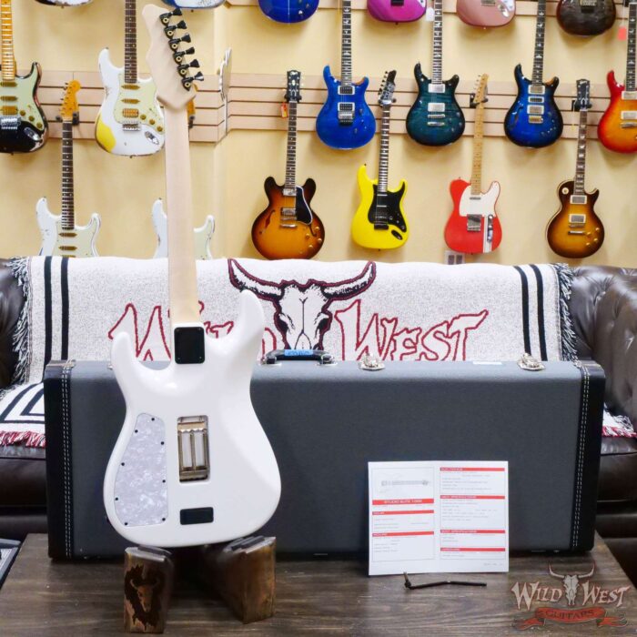 James Tyler USA Studio Elite “1982” Floyd Rose Maple Neck Rosewood Fingerboard White Pearl - Image 10