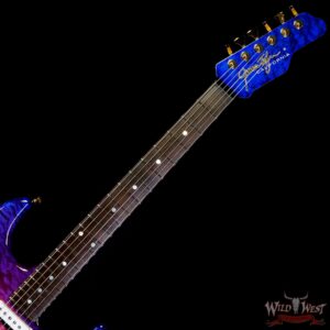 James Tyler USA Studio Elite HD HSS Hardtail Quilt Maple Top Birdseye Maple Neck Brazilian Rosewood Fingerboard Trans Jimburst 6.70 LBS (US Only / No International Shipping) - Image 4