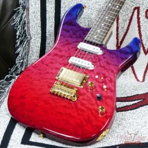 James Tyler USA Studio Elite HD HSS Quilt Maple Top Birdseye Maple Neck Brazilian Rosewood Fingerboard Trans Jimburst 6.75 LBS (US Only / No International Shipping) - Image 8