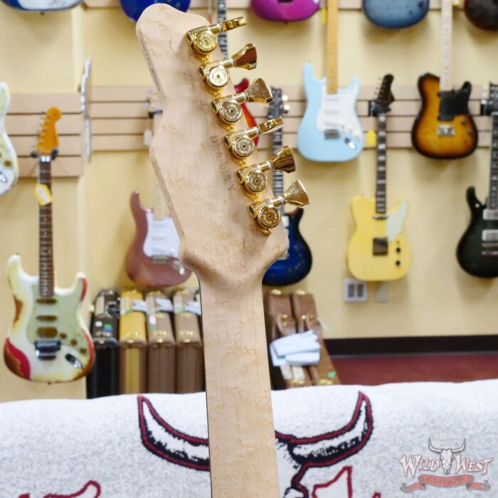 James Tyler USA Studio Elite HD HSS Quilt Maple Top Birdseye Maple Neck Brazilian Rosewood Fingerboard Trans Jimburst 6.75 LBS (US Only / No International Shipping) - Image 10