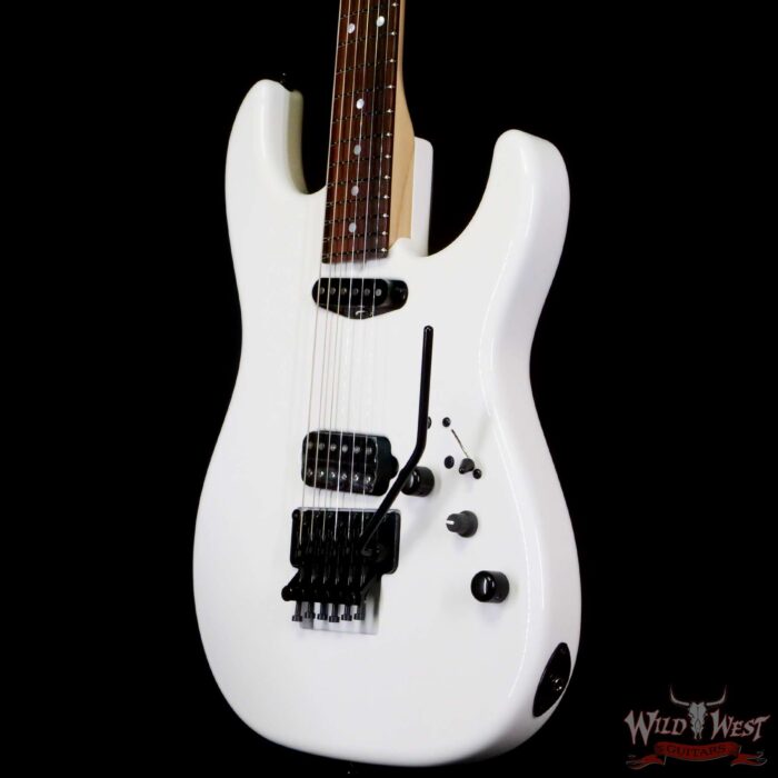 James Tyler USA Studio Elite “1982” Floyd Rose Maple Neck Rosewood Fingerboard White Pearl - Image 2