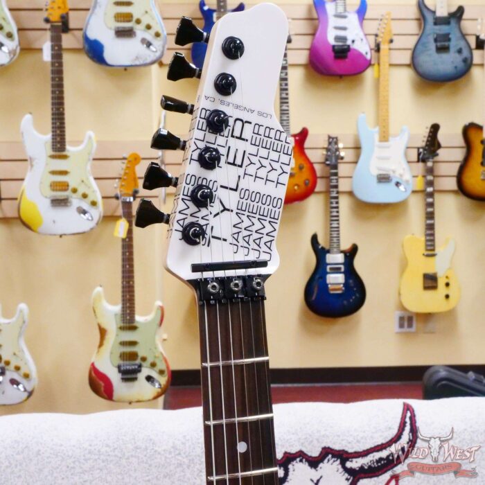 James Tyler USA Studio Elite “1982” Floyd Rose Maple Neck Rosewood Fingerboard White Pearl - Image 7