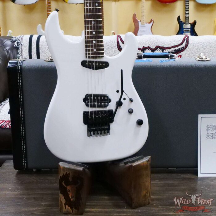James Tyler USA Studio Elite “1982” Floyd Rose Maple Neck Rosewood Fingerboard White Pearl - Image 8