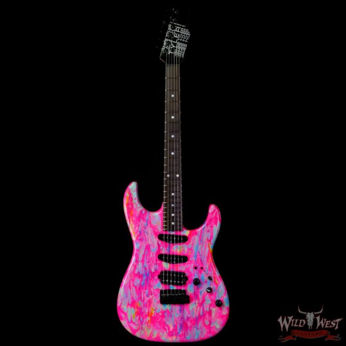 James Tyler USA Studio Elite HD HSS Rear Rout Black Hardware Vice Shmear with Black Headstock - Image 3