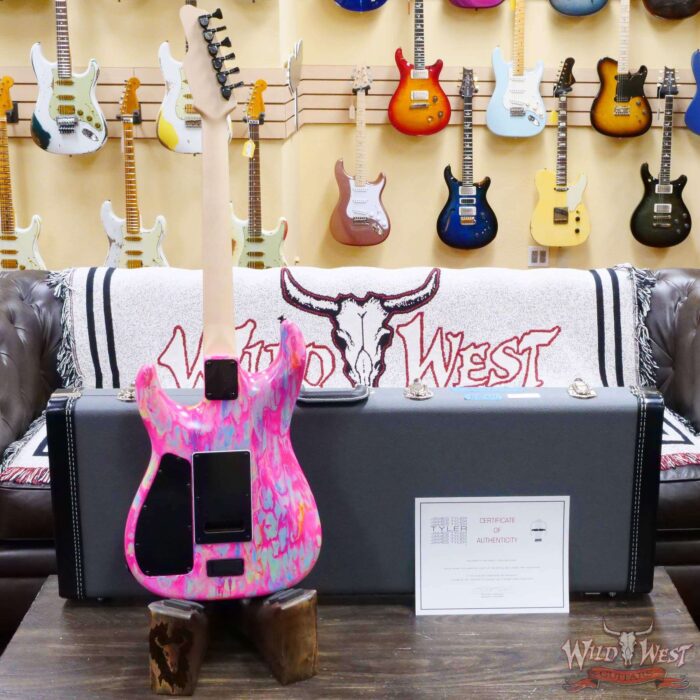 James Tyler USA Studio Elite HD HSS Rear Rout Black Hardware Vice Shmear with Black Headstock - Image 9