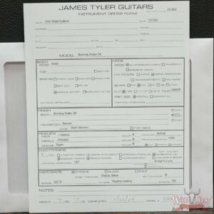 James Tyler USA Studio Elite Burning Water 2K HSS Quartersawn Maple Thin Neck with Rosewood Fingerboard 7.40 LBS - Image 13