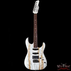 James Tyler USA Studio Elite HD HSS Rear Rout Rosewood Fingerboard Super X Humbucker White Shmear 7.45 LBS - Image 3