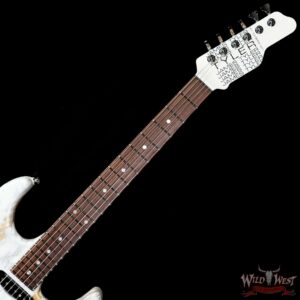 James Tyler USA Studio Elite HD HSS Rear Rout Rosewood Fingerboard Super X Humbucker White Shmear 7.45 LBS - Image 4