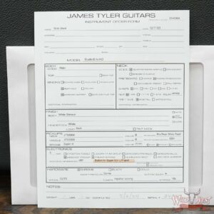 James Tyler USA Studio Elite HD HSS Rear Rout Rosewood Fingerboard Super X Humbucker White Shmear 7.45 LBS - Image 13