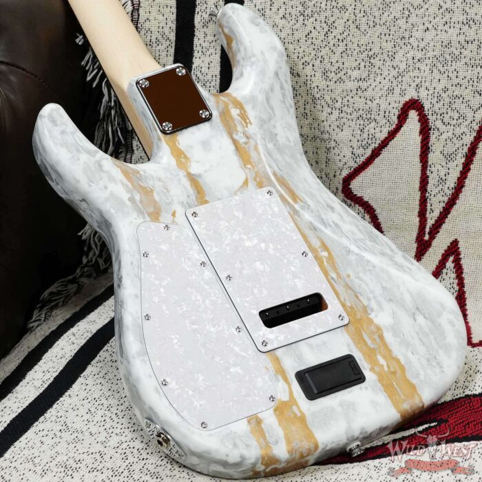 James Tyler USA Studio Elite HD HSS Rear Rout Rosewood Fingerboard Super X Humbucker White Shmear 7.45 LBS - Image 12