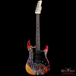 James Tyler USA Studio Elite HD HSS Quartersawn Maple Neck Rosewood Fretboard Burning Water with Arm Contour 7.70 LBS - Image 3