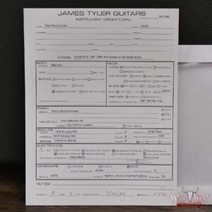 James Tyler USA Studio Elite 35th Anniversary Model Studio Elite 1987 Mamywo Body Malibu Beach Shmear 7.55 LBS - Image 14